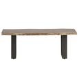 Baltic Dining Bench - 175cm - Live Edge - Solid Acacia Wood