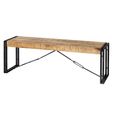 Cosmo Dining Bench - Industrial Style - Wooden and Metal
