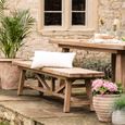 Chilford Outdoor Solid Wood Bench Small