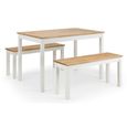 Coxmoor Dining Bench - Ivory