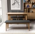 Jenson Oak Dining Bench - 120cm