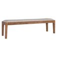 Randolph Bench - Solid Acacia Wood - Padded