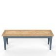 Signature Blue Dining Bench - 130cm