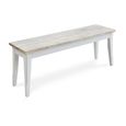 Signature Grey Painted Dining Bench