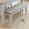 Signature Grey Painted Dining Bench