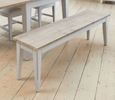Signature Grey Painted Large Dining Bench