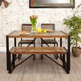 Urban Chic Reclaimed Dining Bench - Small