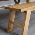 Deluxe Dining Bench - Standard - Oak