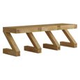 Z Designer Dining Bench - Large - Oak