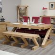 Z Designer Dining Bench - Large - Oak