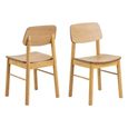 Barlow Dining Chair - Set of 2 - Oak