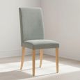 Salisbury Dining Chair - Set of 2 - Grey Fabric