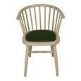 Twyford Dining Chair - Set of 2 - Green Curved