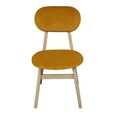 Twyford Dining Chair - Set of 2 - Mustard