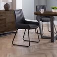 Soho Dining Chair - Set of 2 - Black