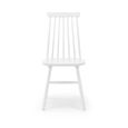 Alassio Dining Chair - Set of 2 - Spindle Back - White