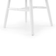Alassio Dining Chair - Set of 2 - Spindle Back - White