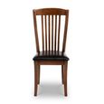 Canterbury Dining Chair - Set of 2 - Brown Wood