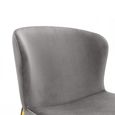 Harper Dining Chair - Set of 2 - Grey Fabric