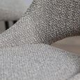 Iris Dining Chair - Set of 2 - Grey Boucle Fabric