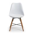 Kari Dining Chair - Set of 2 - White Faux Leather