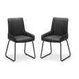 Soho Dining Chair - Set of 2 - Black