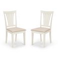 Stanmore Dining Chair - Set of 2 - Ivory Wood