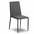 Jazz Dining Chair - Set of 4 - Grey Fabric