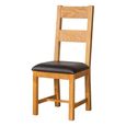 Somer Dining Chair - Set of 2 - Ladder Back - Oak