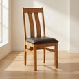 Somer Dining Chair - Set of 2 - Arizona Slatted Back - Oak