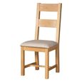 Nimbus Dining Chair - Set of 2 - Ladder Back - Oak