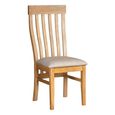 Nimbus Dining Chair - Set of 2 - Slatted Back - Oak