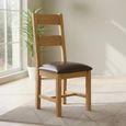 Appleby Dining Chair - Set of 2 - Oak - Ladder Back