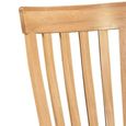 Appleby Dining Chair - Set of 2 - Oak - Toulouse Slatted Back