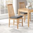 Dunmore Dining Chair - Set of 2 - Oak