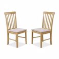 Cologne Dining Chair - Set of 2 - Light Oak