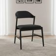 Carrington Dining Chair - Set of 2 - Black Oak
