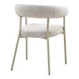 Trivio Dining Chair - Set of 2 - Sand Fabric - Curved
