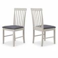 Clearance - Altona Dining Chair - Set of 2 - Grey - A485