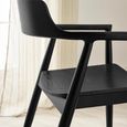 Franklin Dining Armchair - Set of 2 - Black
