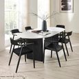 Franklin Dining Armchair - Set of 2 - Black
