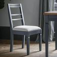 Clearance - Bronte Dining Chairs - Set of 2 - Storm - B6