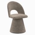 Hoopla Swivel Dining Chair - Set of 2 - Terrazzo Fabric