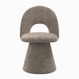Hoopla Swivel Dining Chair - Set of 2 - Terrazzo Fabric