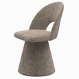 Hoopla Swivel Dining Chair - Set of 2 - Terrazzo Fabric