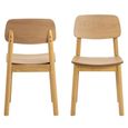 Clearance - Barlow Dining Chair - Set of 2 - Oak - FSS17126