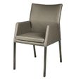 Katy Dining Armchair - Industrial Steel Legs - Variation Available