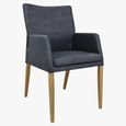 Katy Dining Armchair - Oak Legs - Variation Available