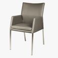 Katy Dining Armchair - Stainless Steel Legs - Variation Available