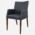 Katy Dining Armchair - Walnut Legs - Variation Available